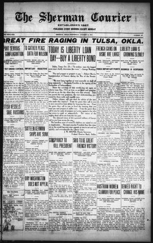 The Sherman Courier (Sherman, Tex.), Vol. 51, No. 155, Ed. 1 Wednesday, October 24, 1917