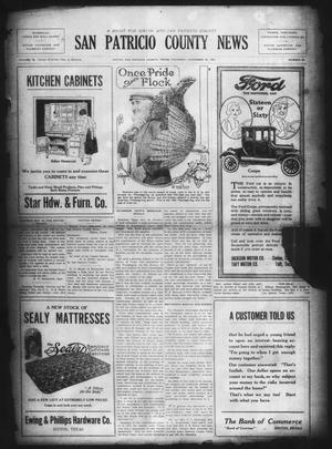 San Patricio County News (Sinton, Tex.), Vol. 14, No. 43, Ed. 1 Thursday, November 30, 1922