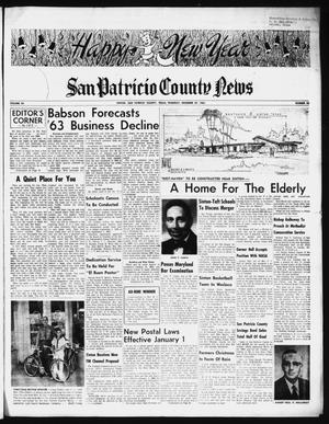 San Patricio County News (Sinton, Tex.), Vol. 54, No. 52, Ed. 1 Thursday, December 27, 1962