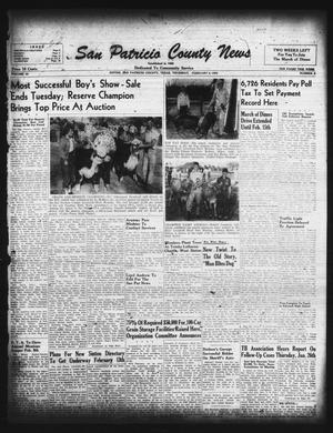 Primary view of object titled 'San Patricio County News (Sinton, Tex.), Vol. 42, No. 5, Ed. 1 Thursday, February 2, 1950'.