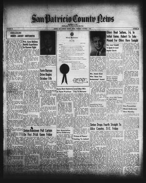 San Patricio County News (Sinton, Tex.), Vol. 43, No. 40, Ed. 1 Thursday, October 4, 1951