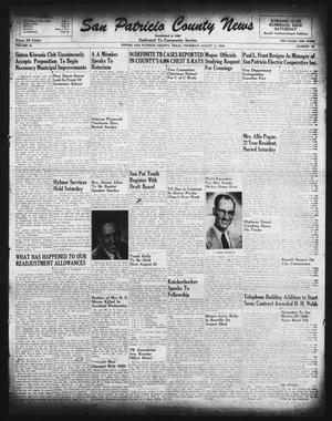 San Patricio County News (Sinton, Tex.), Vol. 41, No. 32, Ed. 1 Thursday, August 11, 1949