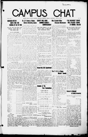 Campus Chat (Denton, Tex.), Vol. 5, No. 40, Ed. 1 Saturday, July 30, 1921