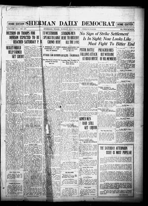 Primary view of object titled 'Sherman Daily Democrat (Sherman, Tex.), Vol. 41, No. 221, Ed. 1 Sunday, July 16, 1922'.
