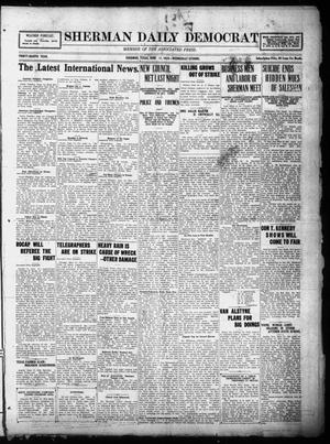Sherman Daily Democrat (Sherman, Tex.), Vol. THIRTY-EITHTH YEAR, Ed. 1 Wednesday, June 11, 1919