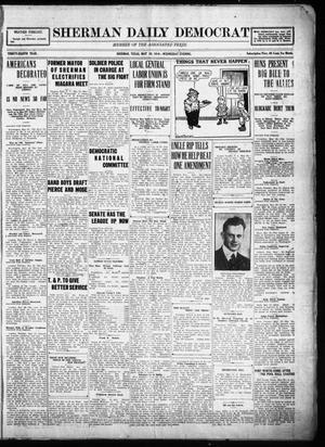 Sherman Daily Democrat (Sherman, Tex.), Vol. THIRTY-EITHTH YEAR, Ed. 1 Wednesday, May 28, 1919