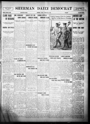 Primary view of object titled 'Sherman Daily Democrat (Sherman, Tex.), Vol. THIRTY-FOURTH YEAR, Ed. 1 Tuesday, February 23, 1915'.