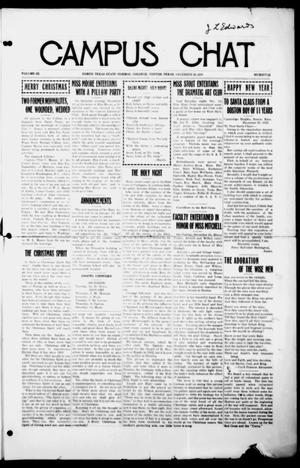 Campus Chat (Denton, Tex.), Vol. 3, No. 12, Ed. 1 Thursday, December 19, 1918
