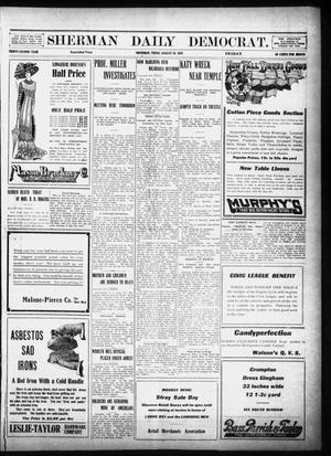 Primary view of object titled 'Sherman Daily Democrat (Sherman, Tex.), Vol. 32, Ed. 1 Friday, August 30, 1912'.