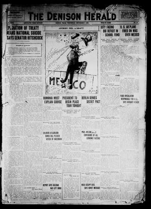 The Denison Herald (Denison, Tex.), Vol. 31, No. 35, Ed. 1 Wednesday, September 3, 1919