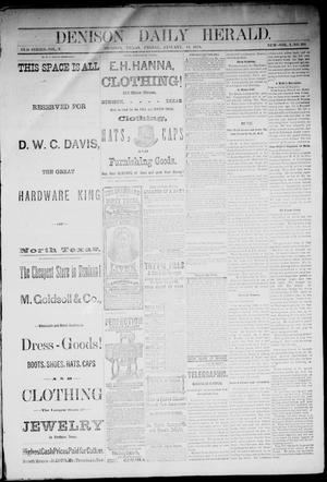 Denison Daily Herald. (Denison, Tex.), Vol. 1, No. 101, Ed. 1 Friday, January 11, 1878
