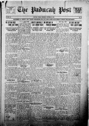The Paducah Post (Paducah, Tex.), Vol. 12, No. 22, Ed. 1 Thursday, October 10, 1918