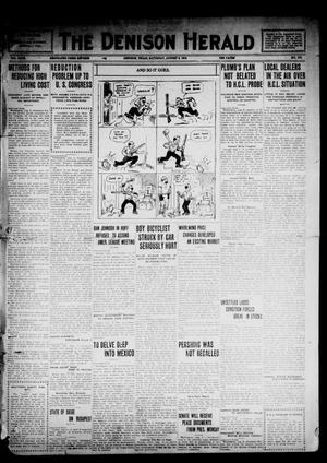 The Denison Herald (Denison, Tex.), Vol. 29, No. 276, Ed. 1 Saturday, August 9, 1919