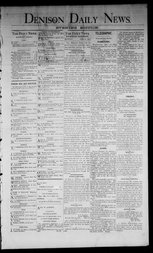 Denison Daily News. (Denison, Tex.), Vol. 2, No. 308, Ed. 2 Saturday, February 20, 1875