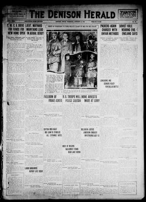 The Denison Herald (Denison, Tex.), Vol. 31, No. 72, Ed. 1 Thursday, October 16, 1919