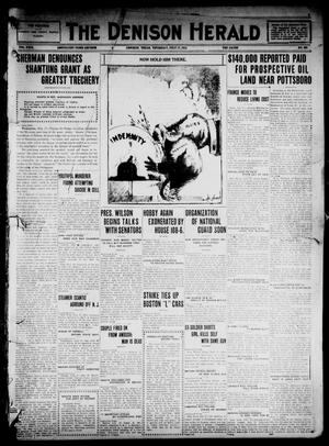 The Denison Herald (Denison, Tex.), Vol. 29, No. 256, Ed. 1 Thursday, July 17, 1919