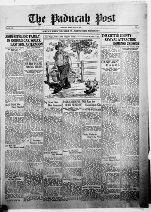 The Paducah Post (Paducah, Tex.), Vol. 21, No. 13, Ed. 1 Thursday, July 28, 1927