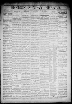 Denison Daily Herald. (Denison, Tex.), Vol. 1, No. 164, Ed. 1 Sunday, April 14, 1878