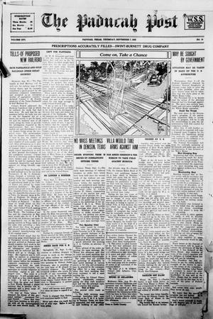 The Paducah Post (Paducah, Tex.), Vol. 16, No. 18, Ed. 1 Thursday, September 7, 1922
