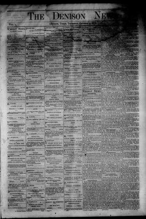 The Denison News. (Denison, Tex.), Vol. 1, No. 42, Ed. 1 Thursday, October 9, 1873