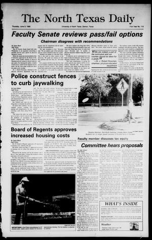 The North Texas Daily (Denton, Tex.), Vol. 71, No. 112, Ed. 1 Thursday, June 9, 1988