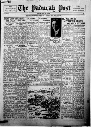 The Paducah Post (Paducah, Tex.), Vol. 23, No. 9, Ed. 1 Thursday, June 27, 1929