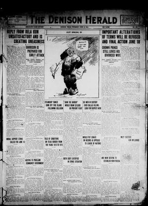 The Denison Herald (Denison, Tex.), Vol. 29, No. 229, Ed. 1 Thursday, June 12, 1919