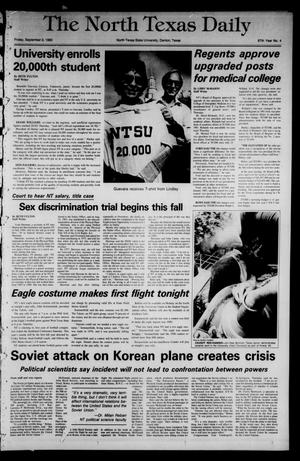 The North Texas Daily (Denton, Tex.), Vol. 67, No. 4, Ed. 1 Friday, September 2, 1983