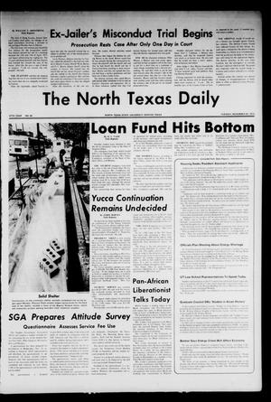The North Texas Daily (Denton, Tex.), Vol. 57, No. 45, Ed. 1 Tuesday, November 20, 1973