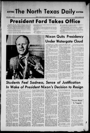 The North Texas Daily (Denton, Tex.), Vol. 57, No. 121, Ed. 1 Friday, August 9, 1974