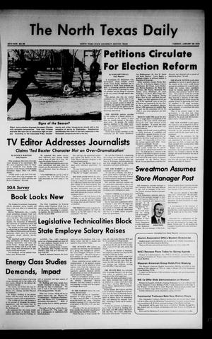 The North Texas Daily (Denton, Tex.), Vol. 58, No. 59, Ed. 1 Tuesday, January 28, 1975