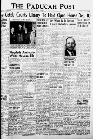 The Paducah Post (Paducah, Tex.), Vol. 35, No. 34, Ed. 1 Friday, December 5, 1941