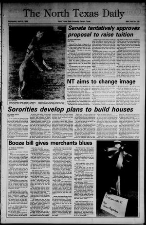 The North Texas Daily (Denton, Tex.), Vol. 68, No. 106, Ed. 1 Wednesday, April 24, 1985