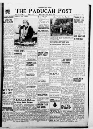 Primary view of object titled 'The Paducah Post (Paducah, Tex.), Ed. 1 Friday, April 17, 1942'.