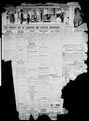 Primary view of object titled 'The Denison Herald (Denison, Tex.), Ed. 1 Monday, June 2, 1919'.