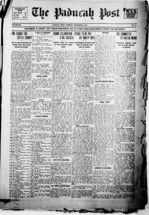 The Paducah Post (Paducah, Tex.), Vol. 13, No. 17, Ed. 1 Thursday, September 4, 1919