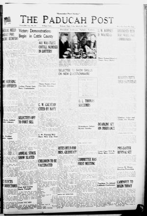 Primary view of object titled 'The Paducah Post (Paducah, Tex.), Ed. 1 Friday, March 20, 1942'.