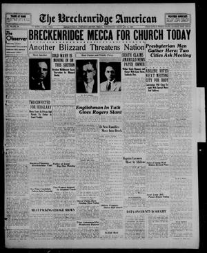 The Breckenridge American (Breckenridge, Tex.), Vol. 16, No. 96, Ed. 1, Wednesday, February 12, 1936
