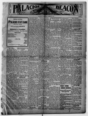 Palacios Beacon (Palacios, Tex.), Vol. 9, No. 6, Ed. 1 Friday, February 9, 1917