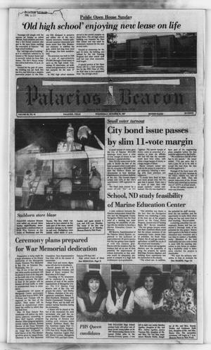 Palacios Beacon (Palacios, Tex.), Vol. 80, No. 42, Ed. 1 Wednesday, October 14, 1987