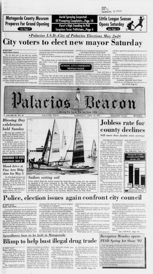 Palacios Beacon (Palacios, Tex.), Vol. 85, No. 18, Ed. 1 Wednesday, April 29, 1992