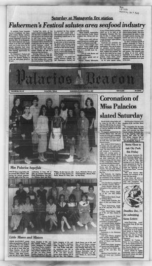Palacios Beacon (Palacios, Tex.), Vol. 80, No. 49, Ed. 1 Wednesday, December 2, 1987