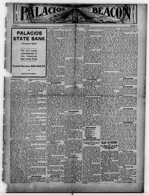 Palacios Beacon (Palacios, Tex.), Vol. 9, No. 31, Ed. 1 Friday, August 17, 1917