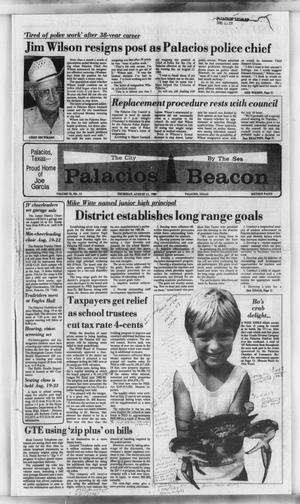 Palacios Beacon (Palacios, Tex.), Vol. 78, No. 33, Ed. 1 Thursday, August 15, 1985