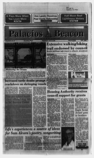 Primary view of object titled 'Palacios Beacon (Palacios, Tex.), Vol. 87, No. 30, Ed. 1 Wednesday, July 27, 1994'.