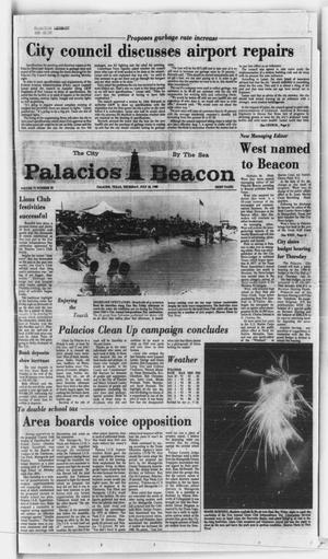 Palacios Beacon (Palacios, Tex.), Vol. 73, No. 29, Ed. 1 Thursday, July 10, 1980