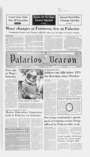 Palacios Beacon (Palacios, Tex.), Vol. 84, No. 14, Ed. 1 Wednesday, April 3, 1991