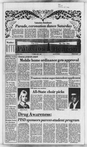 Primary view of object titled 'Palacios Beacon (Palacios, Tex.), Vol. 78, No. 6, Ed. 1 Thursday, February 7, 1985'.