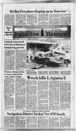 Palacios Beacon (Palacios, Tex.), Vol. 77, No. 40, Ed. 1 Wednesday, October 3, 1984