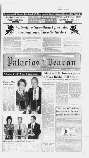Palacios Beacon (Palacios, Tex.), Vol. 84, No. 6, Ed. 1 Wednesday, February 6, 1991